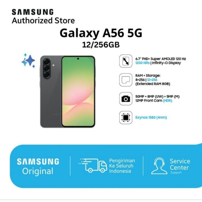 Samsung A56 5G Ram12/256Gb Garansi Resmi Samsung Indonesia