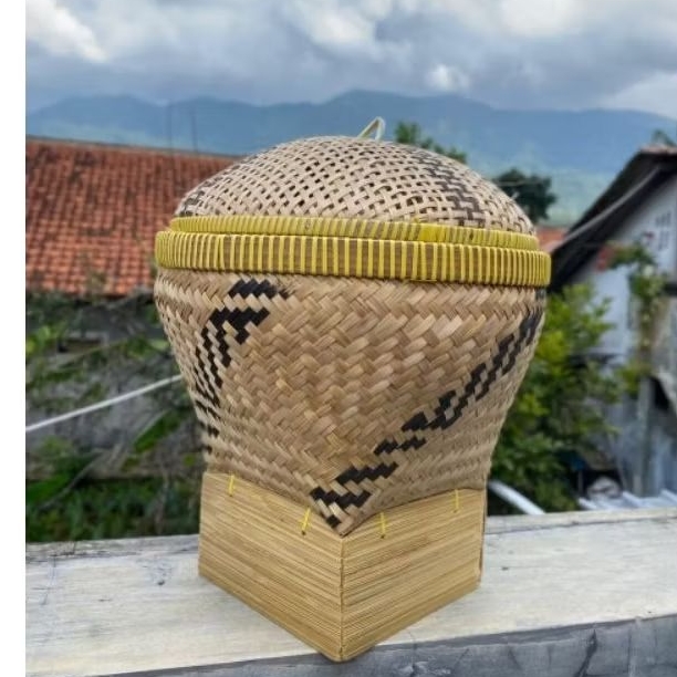 Bakul nasi bambu/wadah nasi