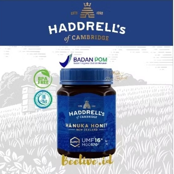 

Madu Haddrells Manuka Honey UMF 16+ MGO 573+ 1Kg