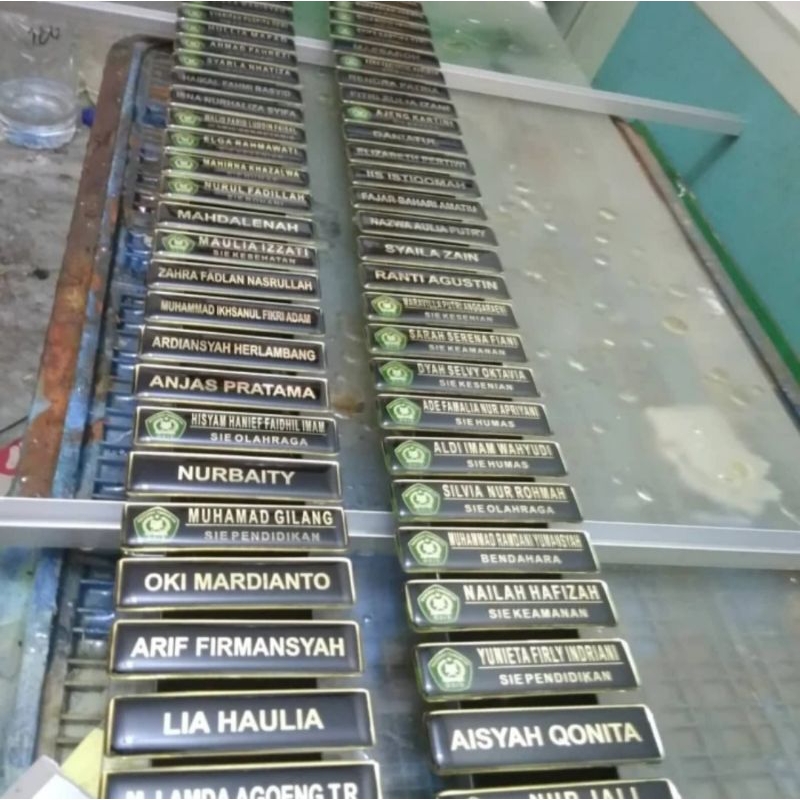 

NAMA DADA/NAME TAG PRIA&WANITA STAINLIESS