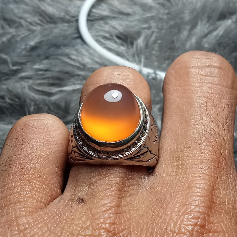 batu akik anggur NUKLEUS yellow sollar kristal size SMALL