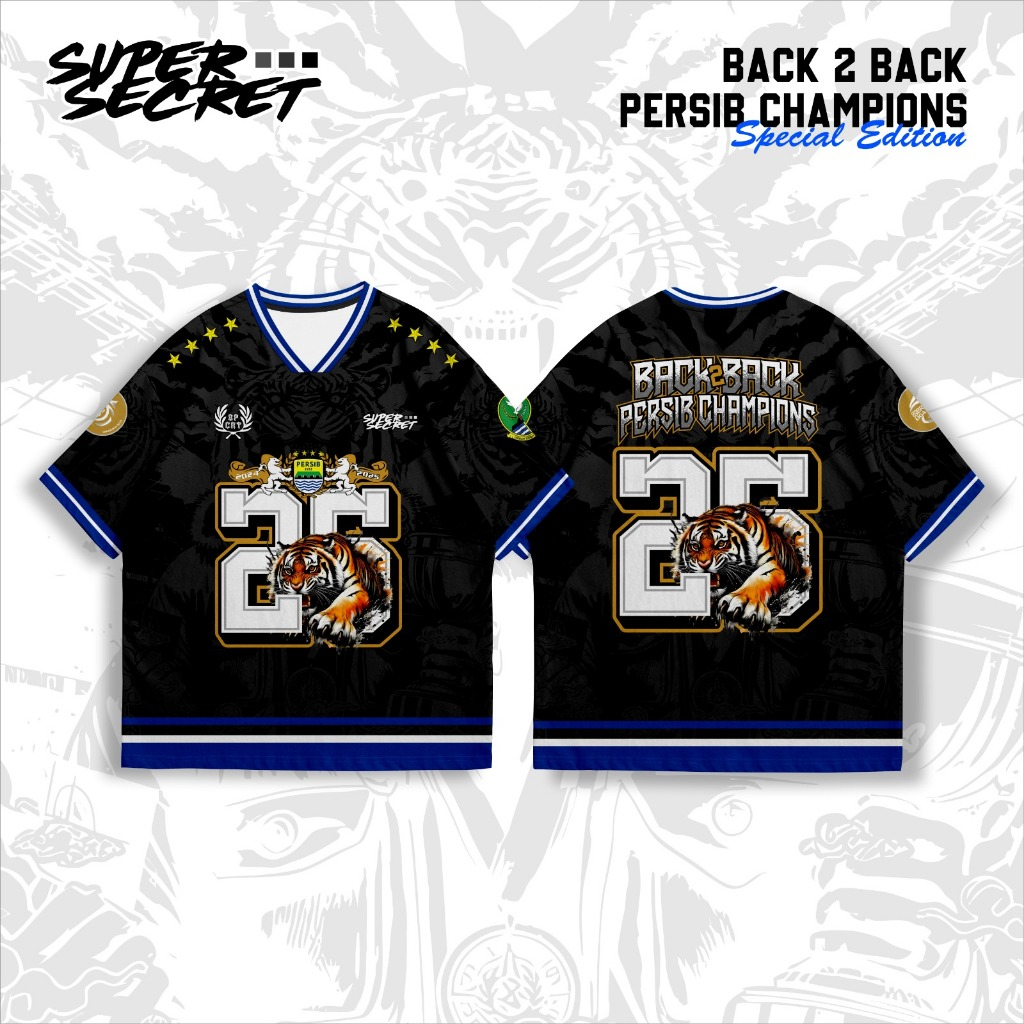 PUSATKAOSJERSEY Back 2 PERSIB Champions Special Edition Jersey