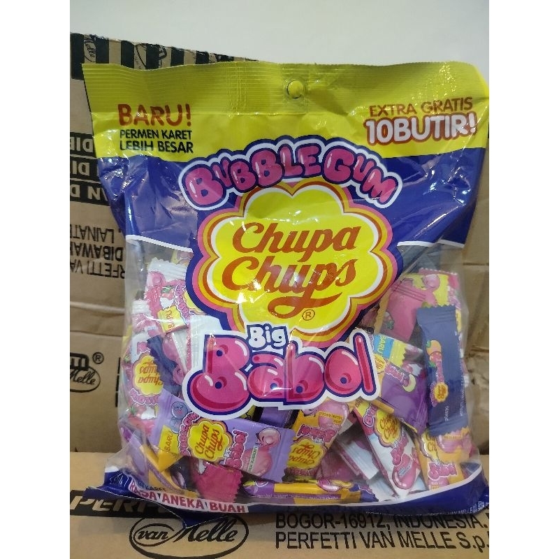 

Permen Karet Big Babol Kemasan Baru 380gr isi 100