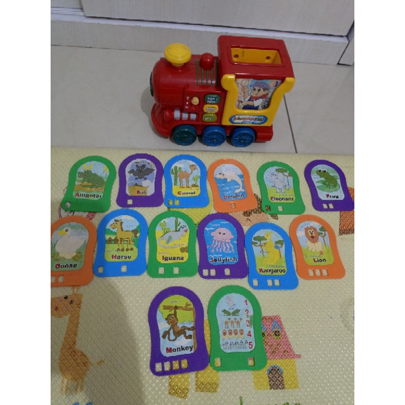 vtech animal alphabet train preloved