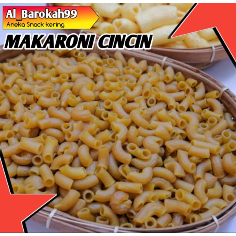 

Kerupuk Mentah Makaroni CinCin 1KG kerupuk Makaroni viral albarokah
