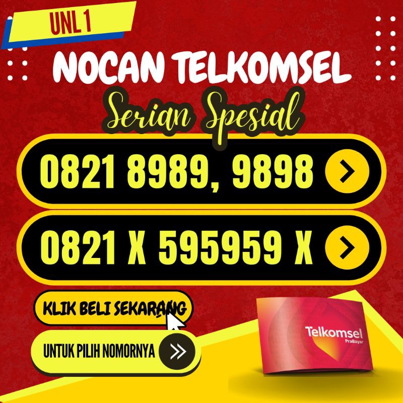 Nomor Cantik Telkomsel Tahun Lahir 5G Nomer Simpati Cantik No Simpati Tsel