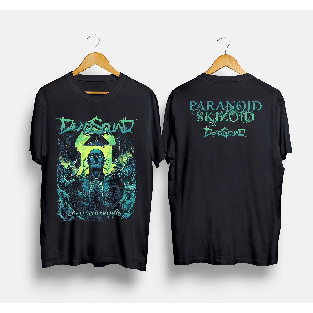 kaos deadsquad paranoid/ kaos hitam