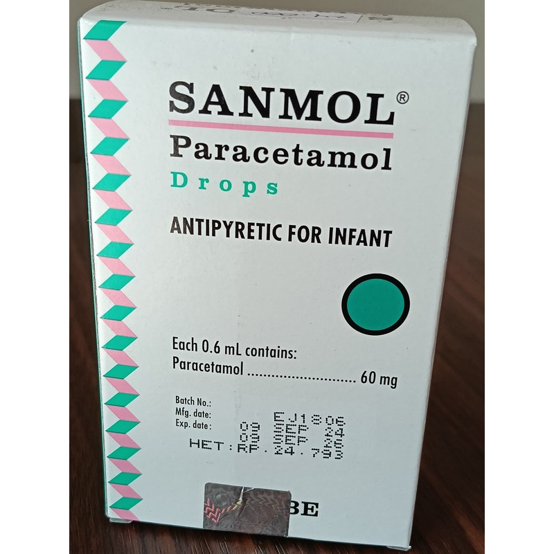 SANMOL Drops,SANMOL SIRUP ANAK Obat Demam Anak, Obat Nyeri Anak, Sirup Demam Anak, Sirup Nyeri Anak