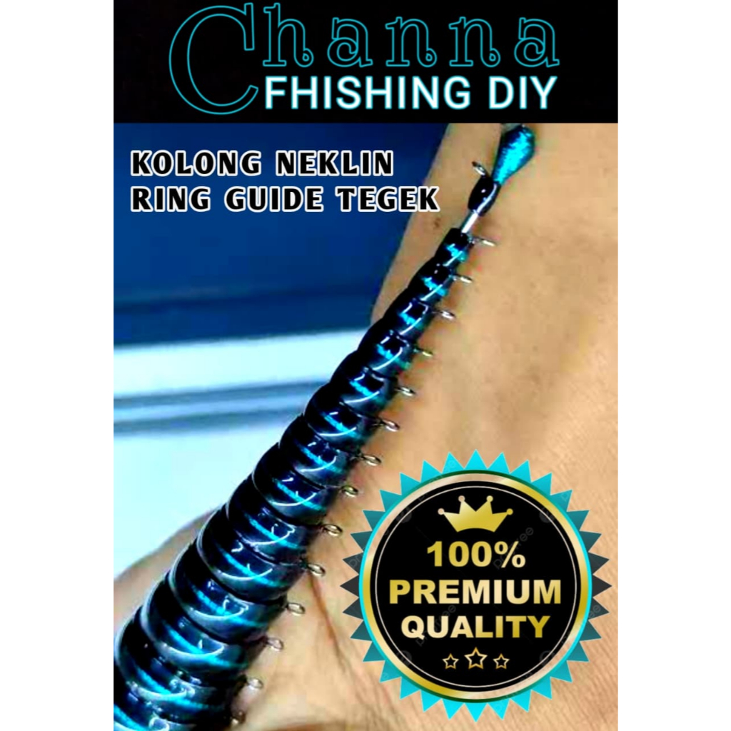 Kolong Tegek Warna ring Kolongan Tegak joran pancing tegek nikelin neklin bahan berkualitas