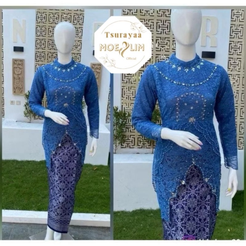 KODE R66N SET KEBAYA KIA  KEBAYA BROKAT PAYET  KEBAYA PAYET  KEBAYA MODERN