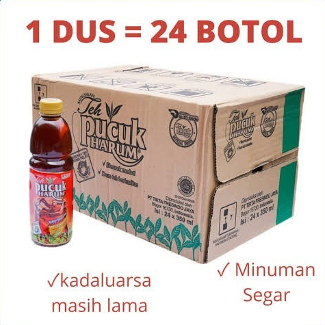 

1 Dus Teh Pucuk Harum Original 350 mL