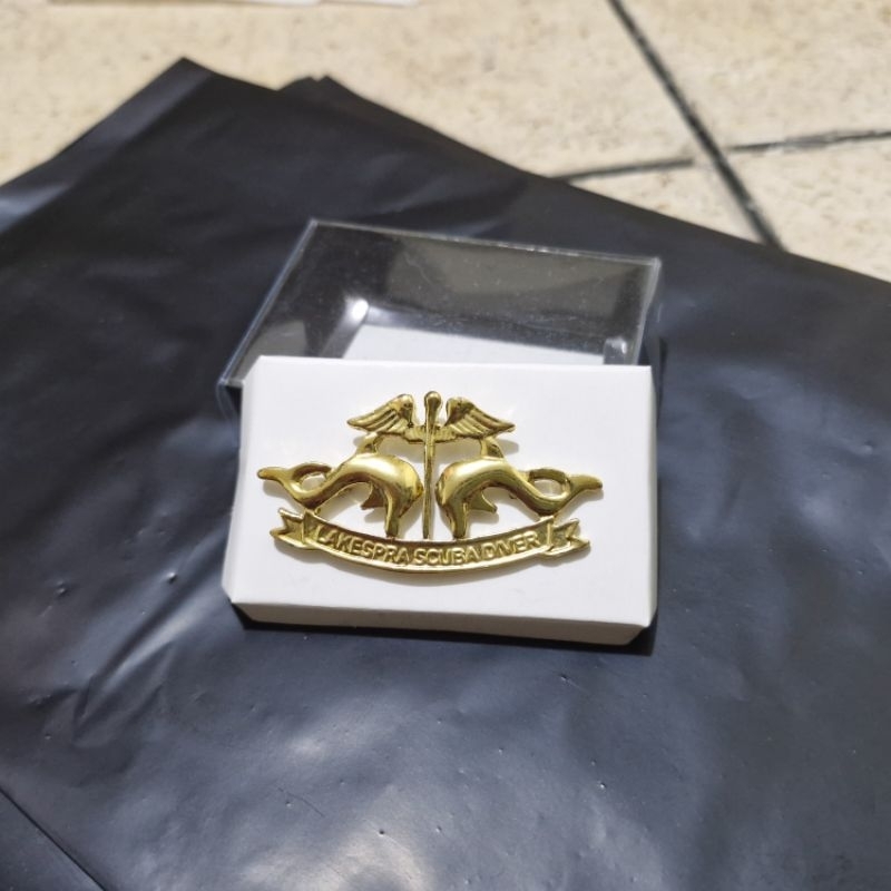 brevet wing Lakespra scuba driver