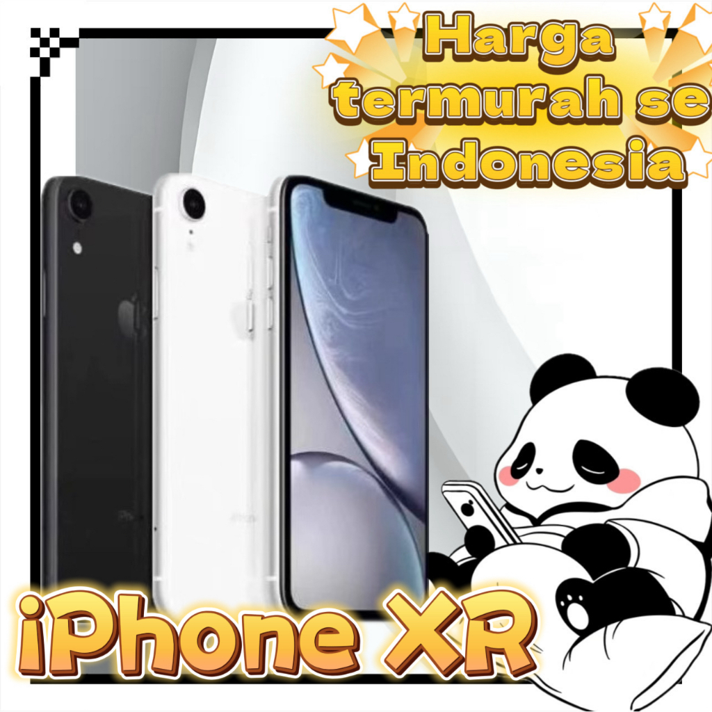 iPhone XR Second Ori | 64GB / 128GB | Fullset | Mulus | Garansi Toko