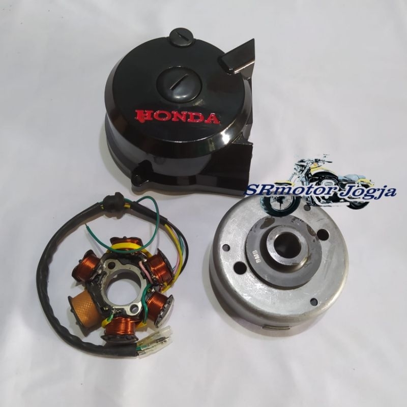 PENGAPIAN GL PRO CDI BUAT CB GL100 MAGNIT BAK SPUL GL PRO CDI PENGAPIAN GL PRO CDI TANPA FULSER