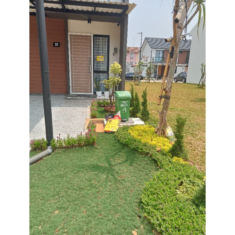 taman depan rumah minimalis
