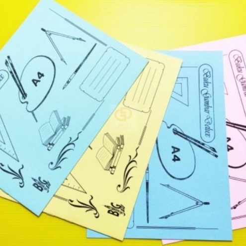 

Buku Gambar A4 deluxe 1 PACK ISI 25 BUKU KODE K5C5