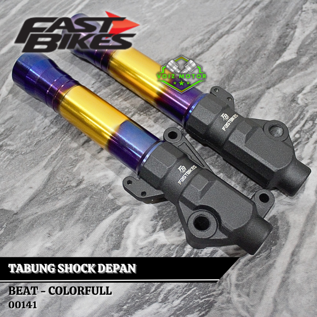 Fastbikes Tabung Shock Depan Beat Colorfull Bottom Shock Motor Beat Bottom Shock Variasi Motor Beat 