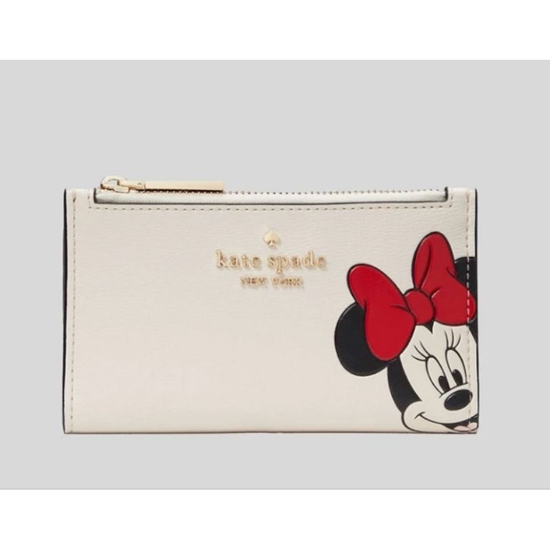 Kate Spade Disney X Minnie Slim Bifold Wallet