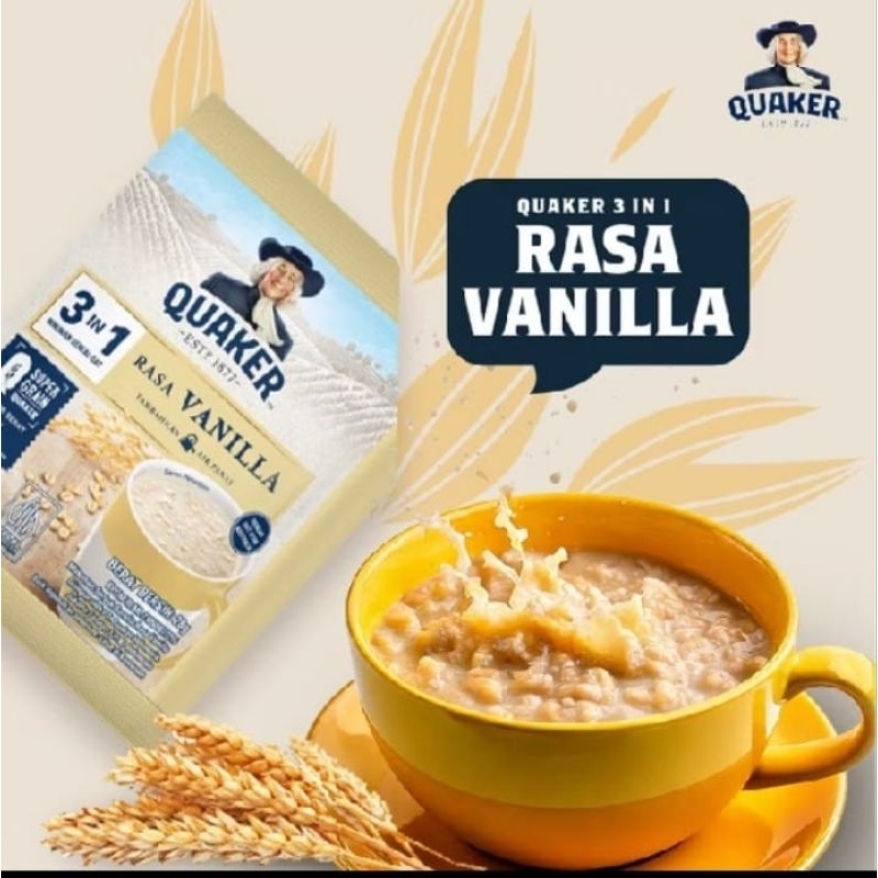 

QUAKER minuman sereal oat 3 in 1