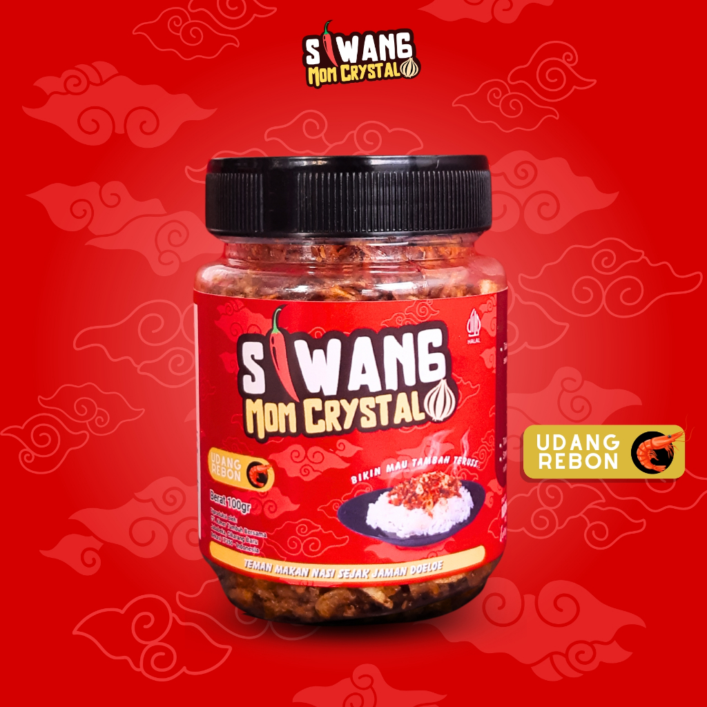 

Siwang Mom Crystal - Terasi Bawang Udang Rebon Kemasan 100 gram | Khas Cirebon