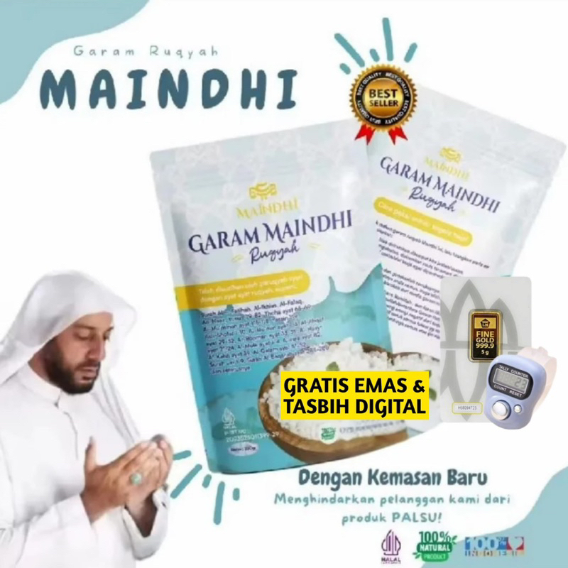 

Garam Mandi Natural Herbal Premium Membantu Relaksasi, Redakan Lelah, Tidur Nyenyak, Jaga Energi Positif Gratis Mini Gold+Tasbih Digital Kemasan 750Gr