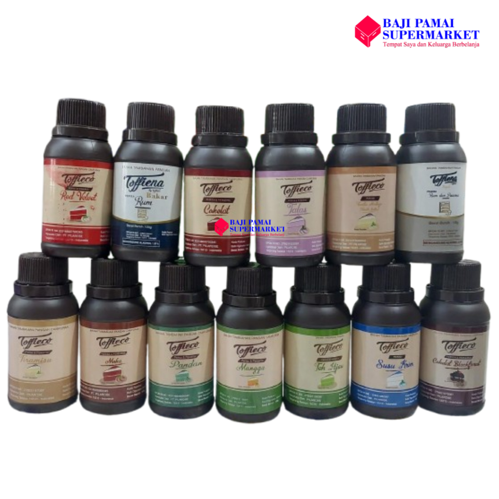 

Toffieco Perisa & Pewarna 100gr All Variant / Toffieco Pasta Perisa Pewarna Makanan 100gr