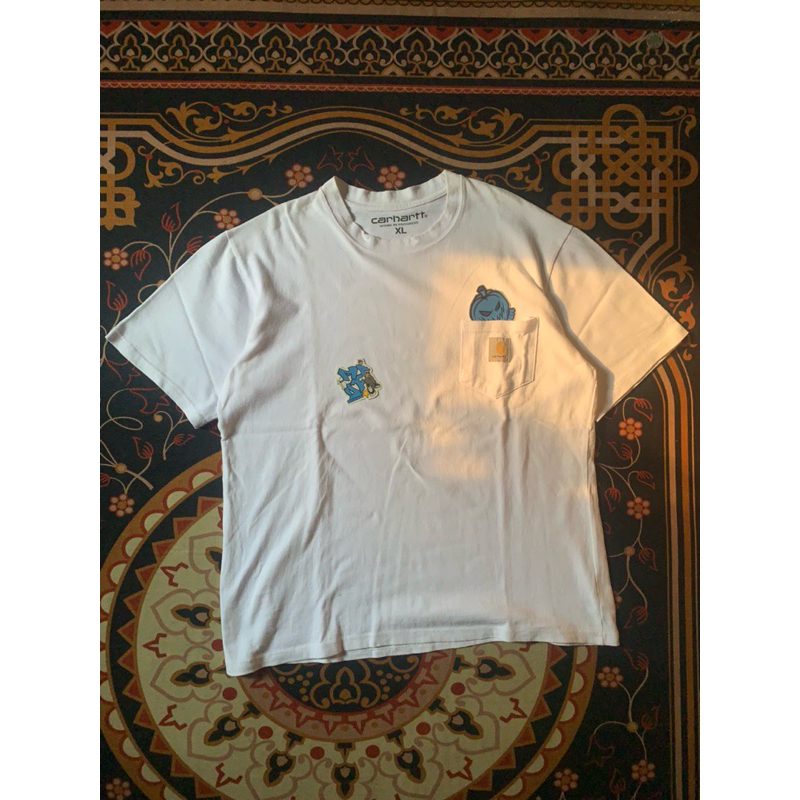 kaos pocket carhatt white