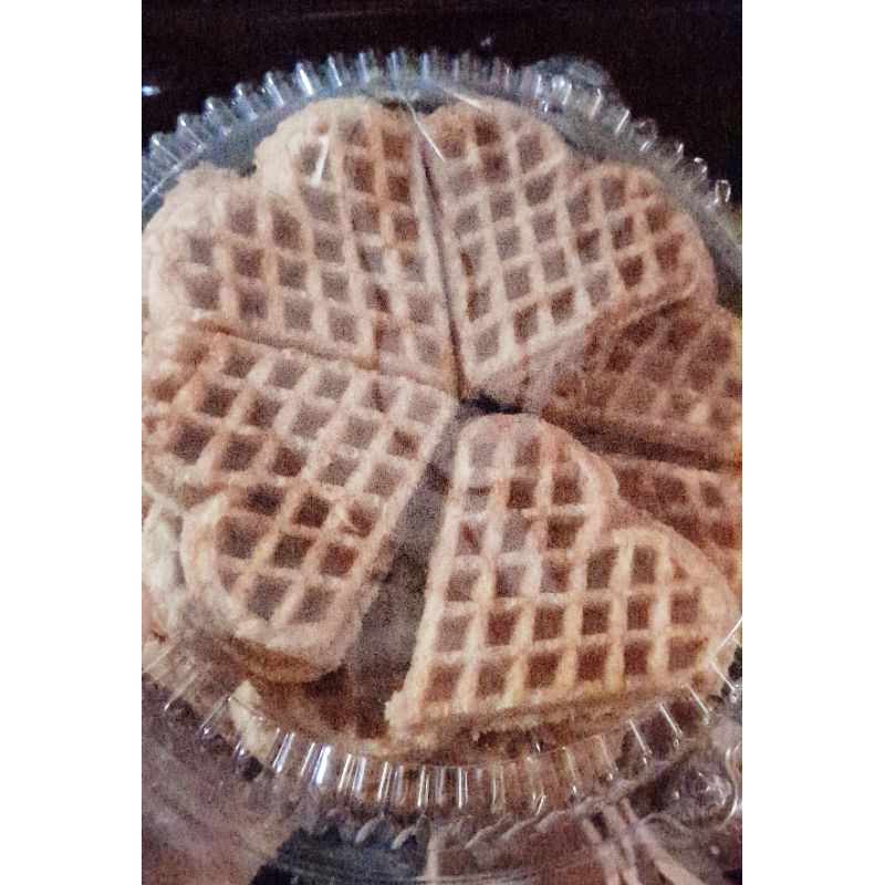 

kue cinnamon baffle waffle