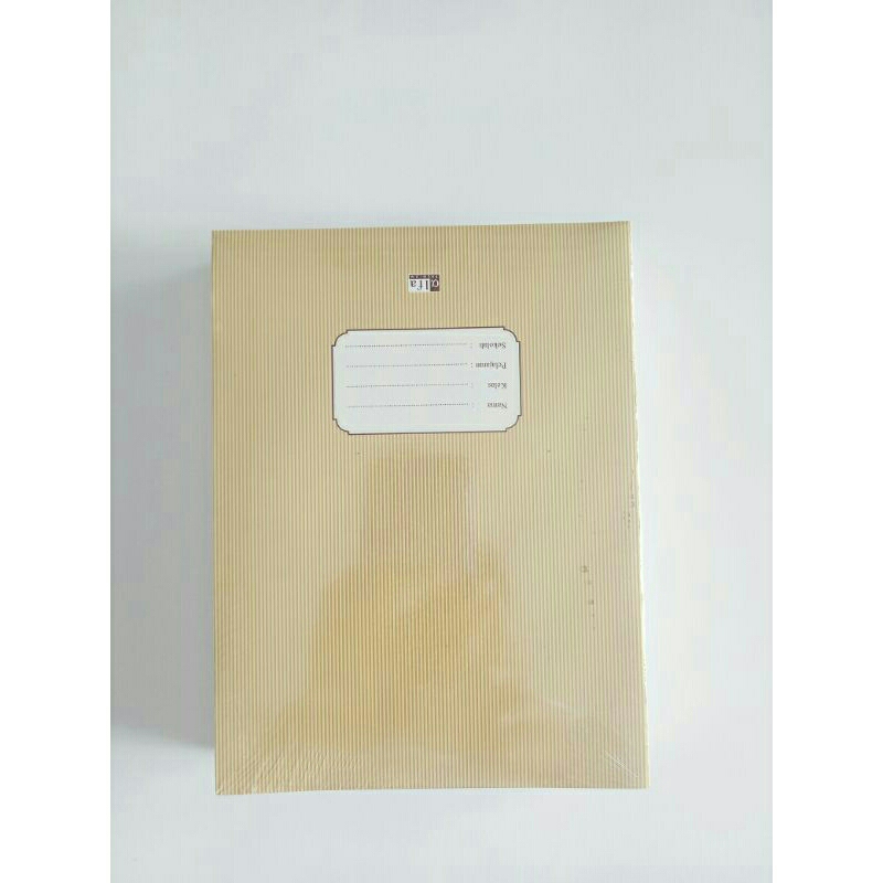 

Buku Tulis Alfa 38 Cover Sampul Coklat Satu Pak