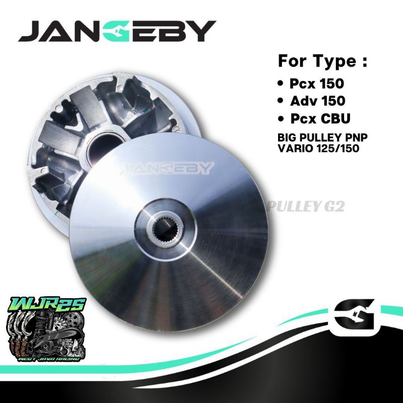 Jangeby Pulley Custom pcx 150 Adv 150 Big pulley