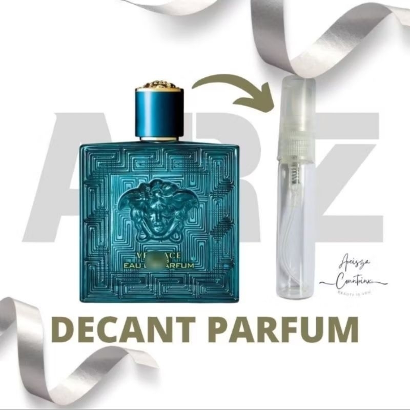 Decant VRSC Eros EDP (BIRU)  BOTOL KACA