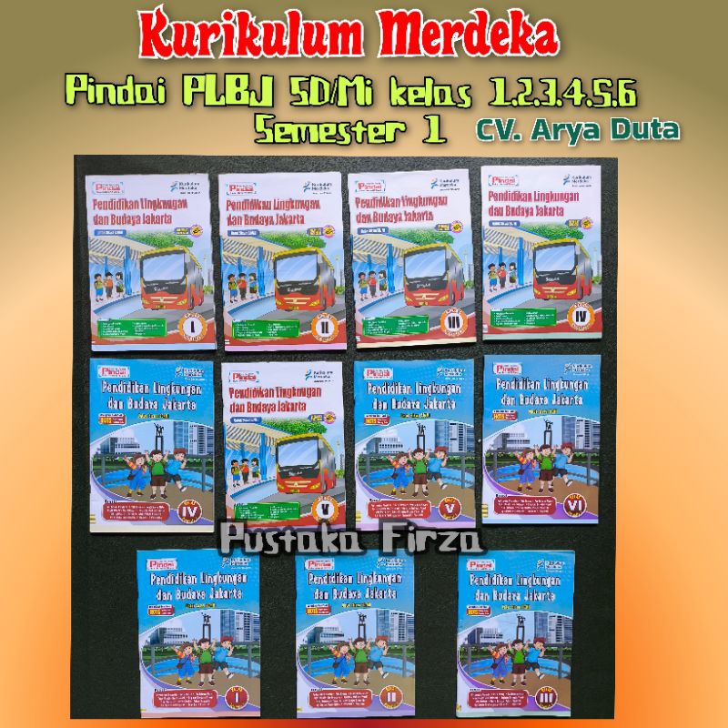 Lks PLBJ Kurikulum Merdeka SD kelas 1.2.3.4.5.6 semester1 CV.Arya Duta