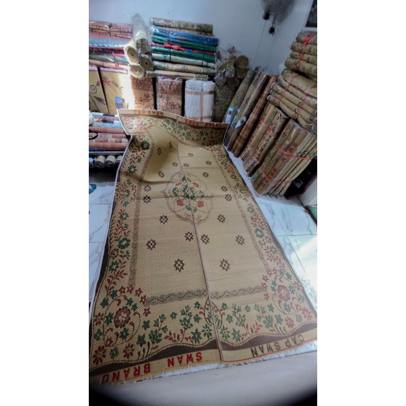 Tikar Swan brand jumbo ukuran 2x3.5, Tikar lentur/memes, Best Quality