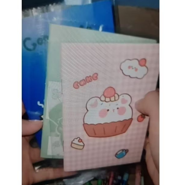 

Buku tulis catatan mini motif mini notebook gambar kartun alat tulis accessories