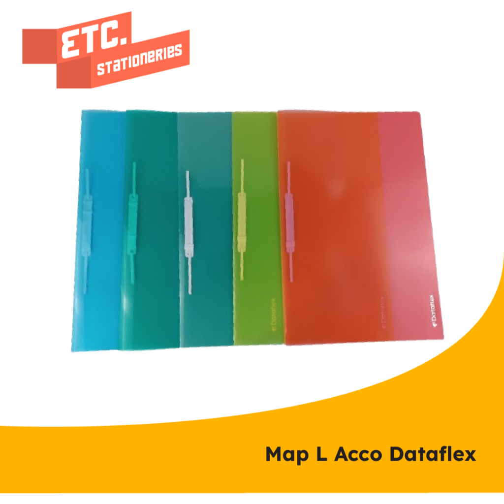 

Dataflex Clear Sleeves / Map L Acco Folio DF-733 [12 PCS]