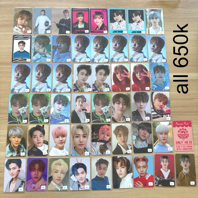 [READY] TAKE ALL Official PC Photocard NCT DREAM Jaemin