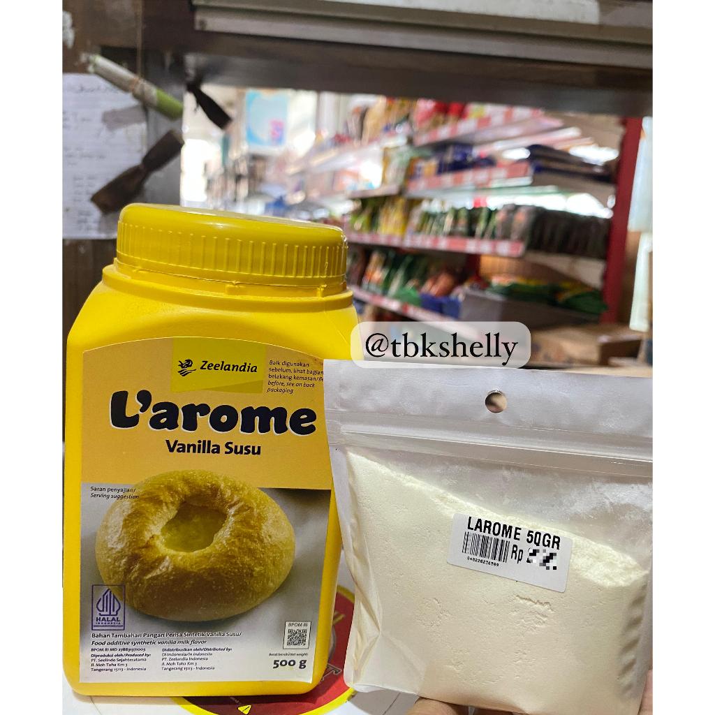 

LAROME VANILLA SUSU REPACK 500GR/50GR/20GR