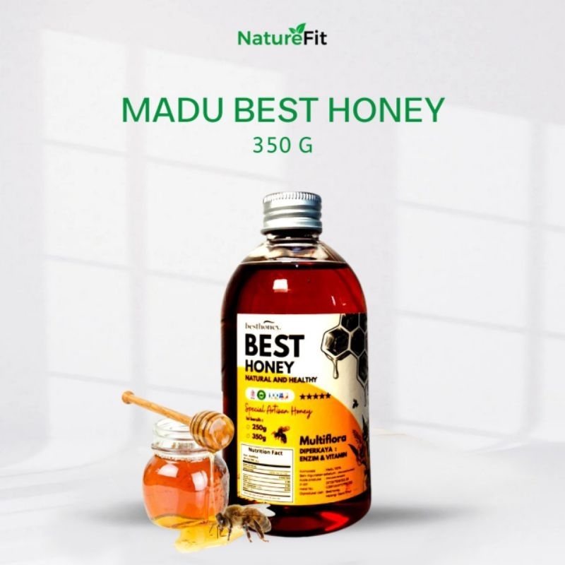 

COD Besthoney - Madu Asli Madu Multiflora Original - 350gr