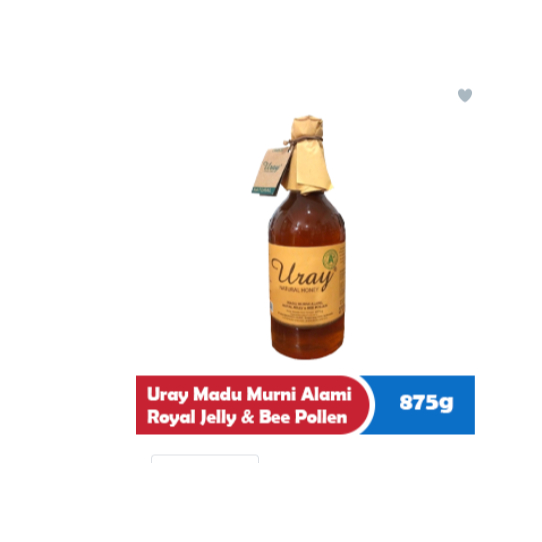 

URAY MADU MURNI ALAMI ROYAL JELLY & BEE POLLEN BTL 875g