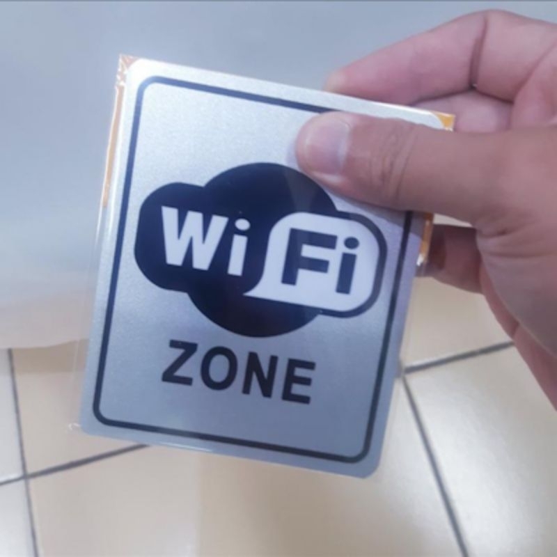 

Stiker Tulisan wi Fi Zone / Kotak