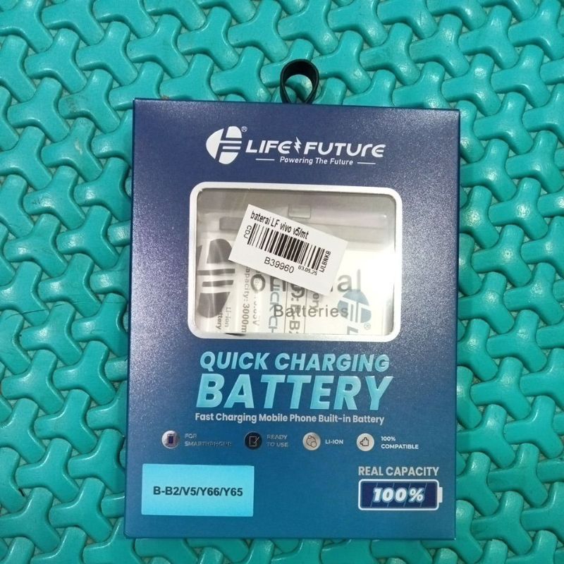 BATERAI VIVO V5 / B-B2 / Y66 / Y65 DOUBLE POWER LF