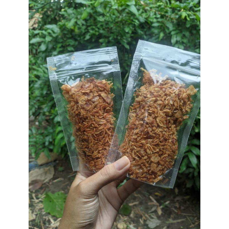 

Bawang goreng merah 100% tanpa campuran tepung