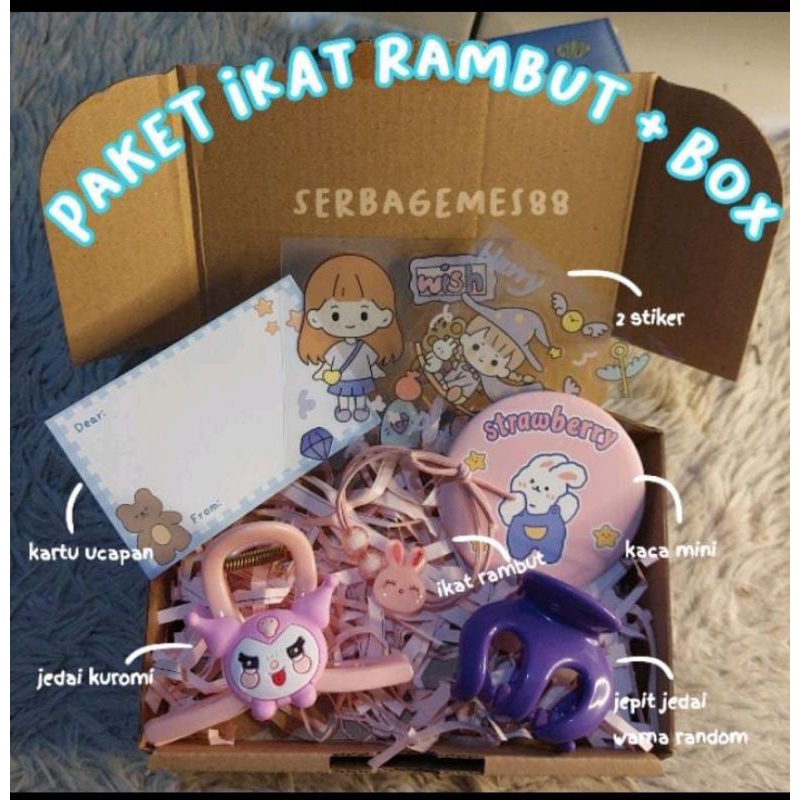 

HAMPERS BOX KARAKTER SANRIO/HAMPERS ULANG TAHUN