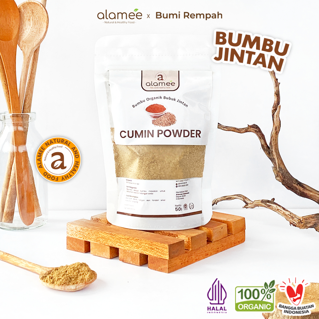 

ALAMEE Bumbu Dapur Jintan Bubuk Cumin Powder Bumbu Dapur Instan Jinten Ground Caraway Rempah Masak