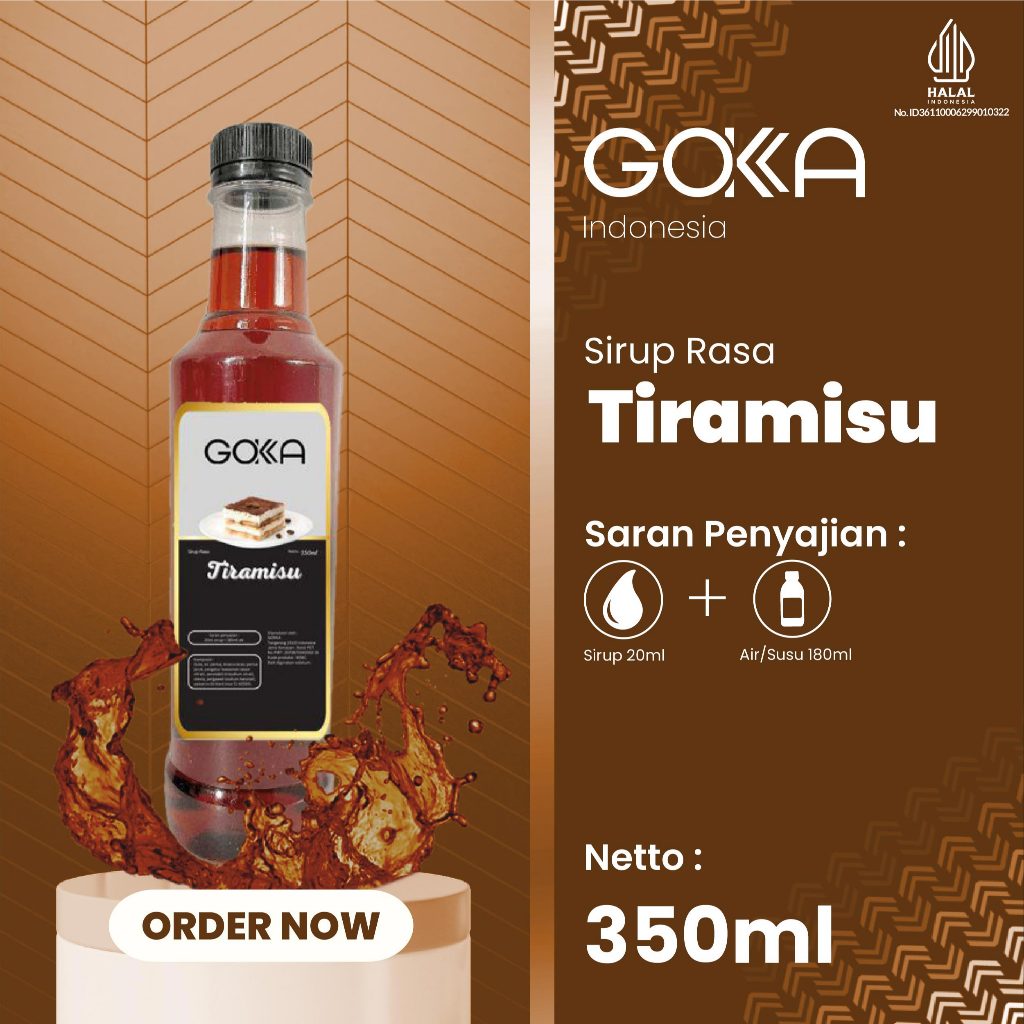 

Sirup Gokka Rasa Tiramisu / Minuman Syrup Gokka Rasa Tiramisu 350ml