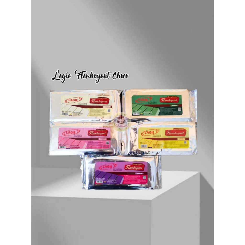 

.250 gr L'agie Baking Chocolate Flamboyant Coklat Batang coklat compound warna ( DS Bgr )