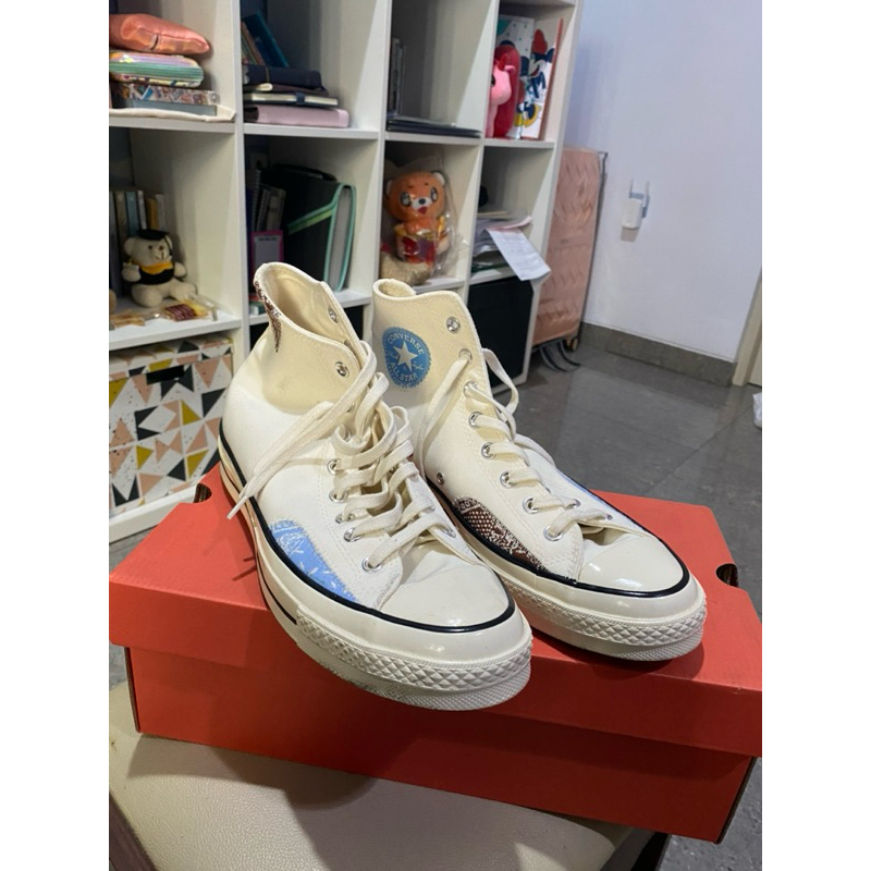 SEPATU SNEAKERS CONVERSE HI CRAFTED OLLIE ORIGINAL SIZE 44