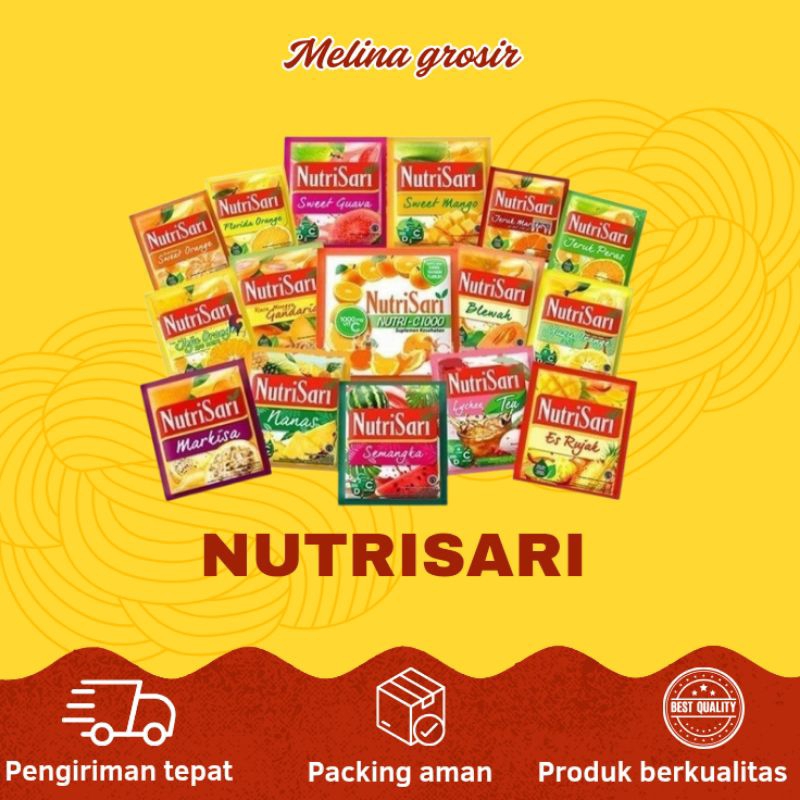 

NutriSari all varian 11gr (1 renceng isi 10)