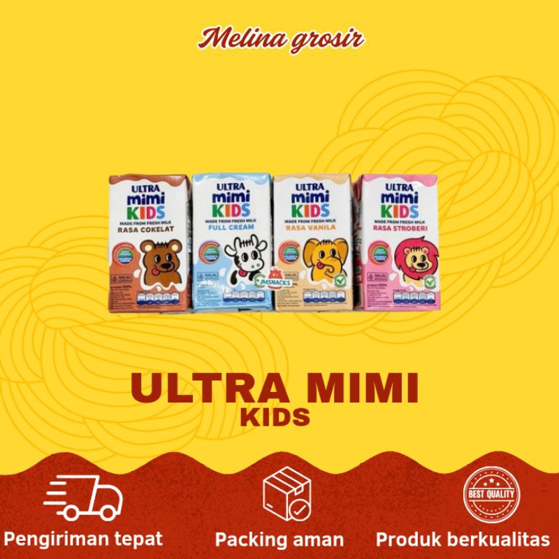

(Karton) Ultra Mimi kids 125ml isi 40
