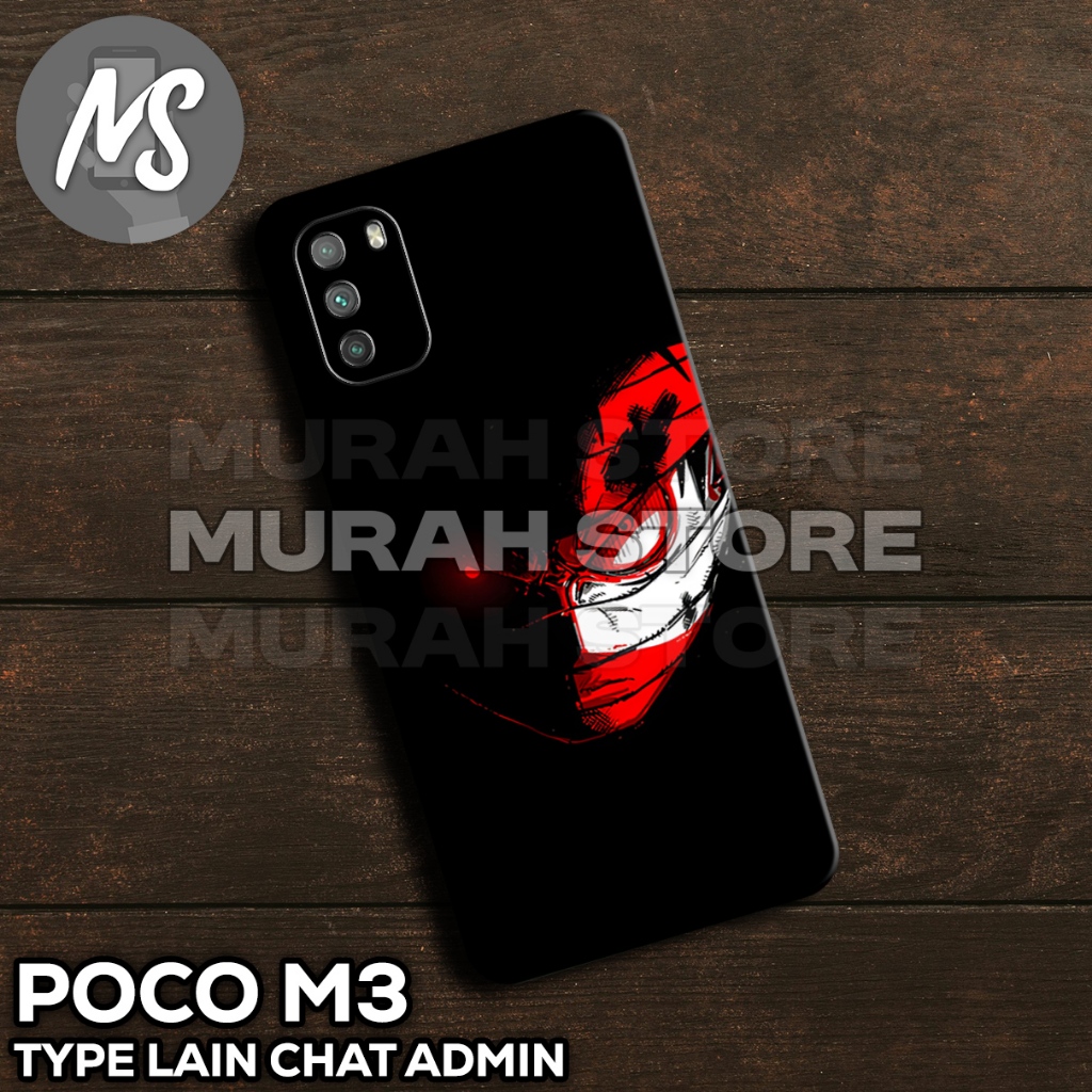 Softcase karet POCO  M3 /MS2/motif Anime/case POCO M3/casing POCO M3 /silikon